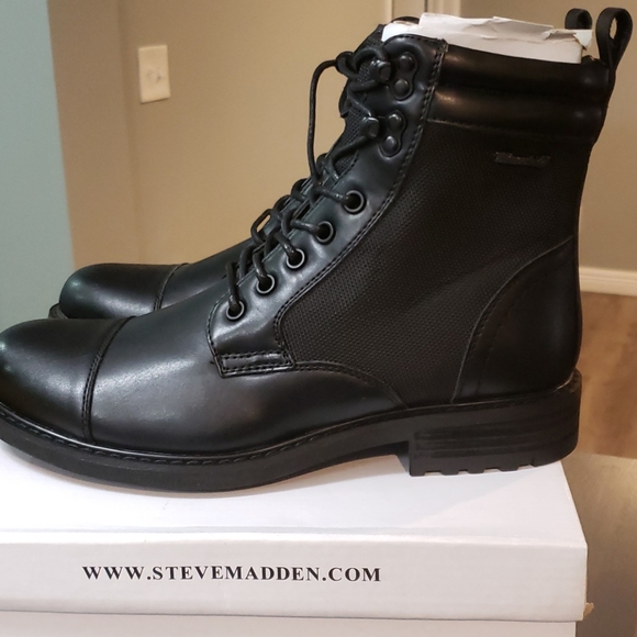 Steve Madden Men's Hudson Combat Boot - Picture 1 of 6